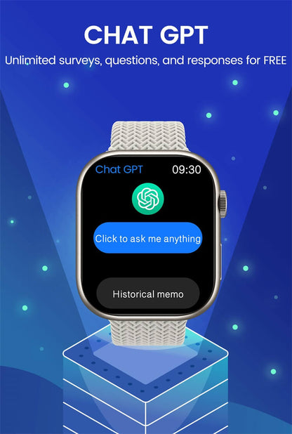 Reloj Series 9 Pro Max PREMIUM AMOLED + ChatGPT (smartwatch más actualizado)