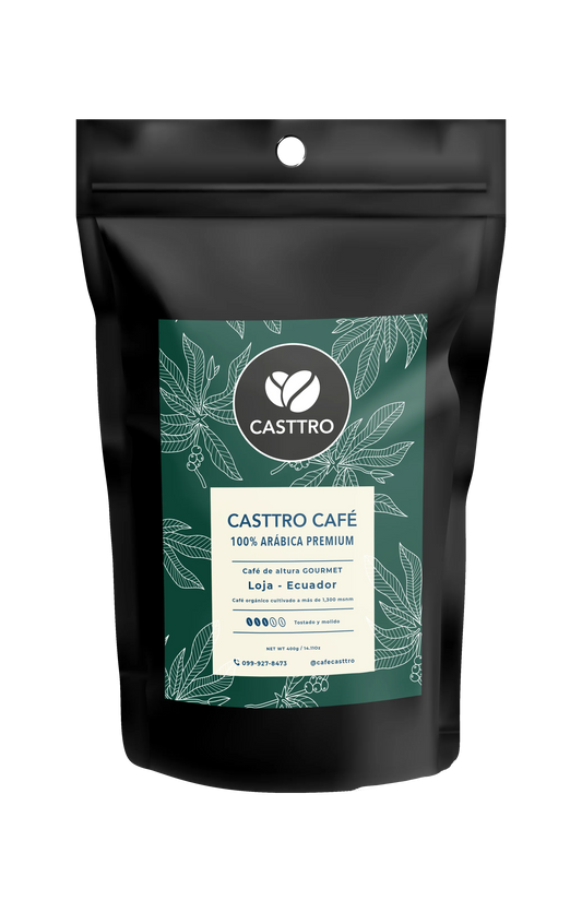 Café CASTTRO GOURMET - 400g Tostado y molido
