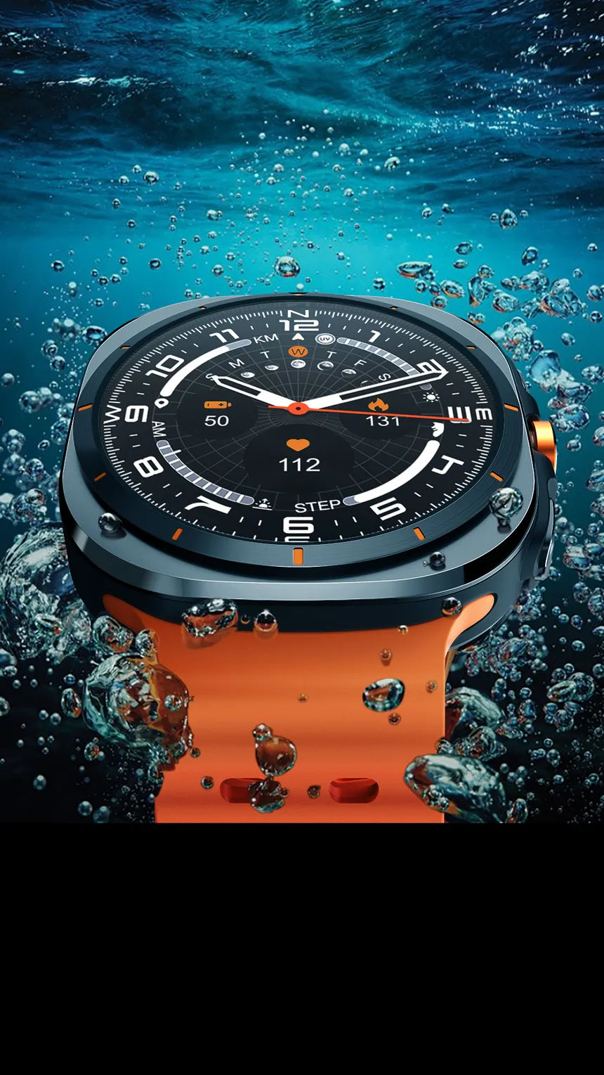 Watch Ultra 2 – Responde Whatsapp - Microwear Smartwatch IA, pantalla 1.45″ IPS, llamadas BT, batería 530 mAh