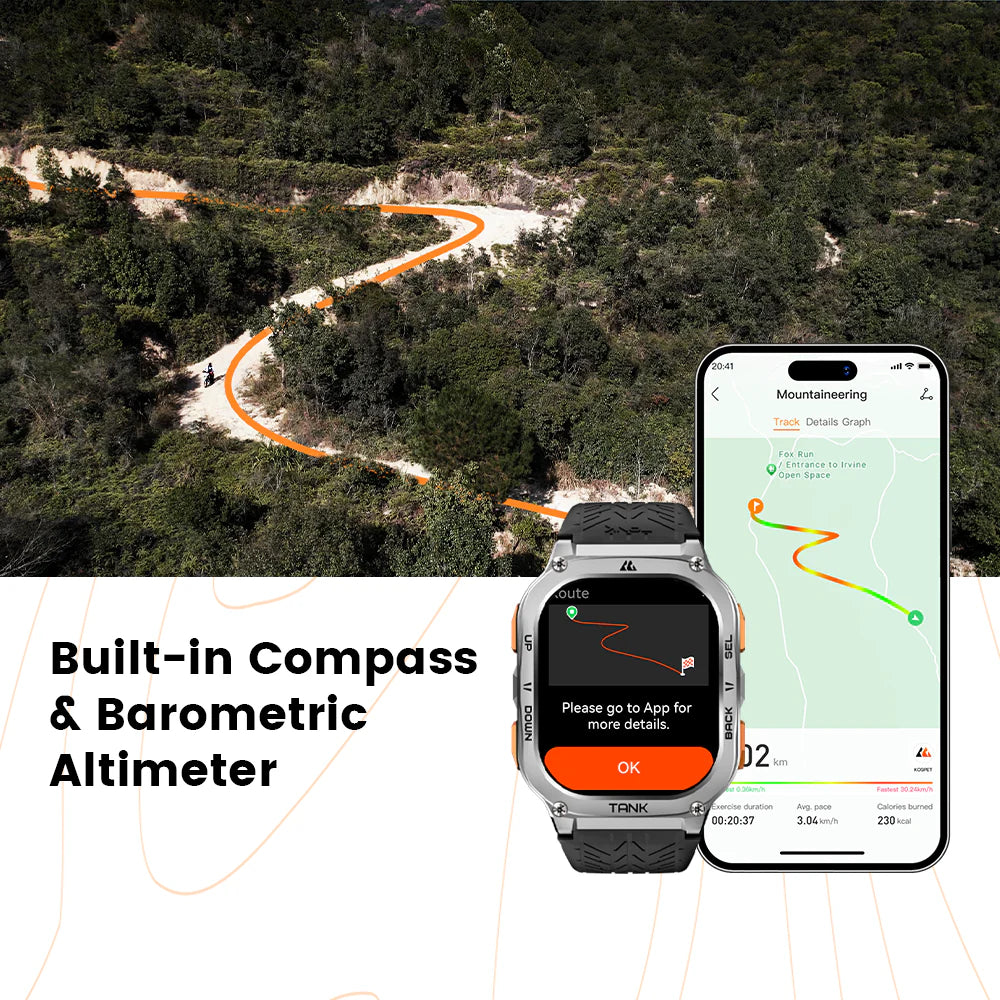 Kospet Tank M3 Ultra (iOS y android)