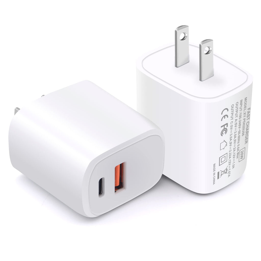 Cargador Set Apple Lightning 20w Carga Rápida certificada MFI (Cubo + Cable)