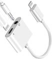 Adaptador Lightning 2 en 1 - lightning + Jack 3,5mm