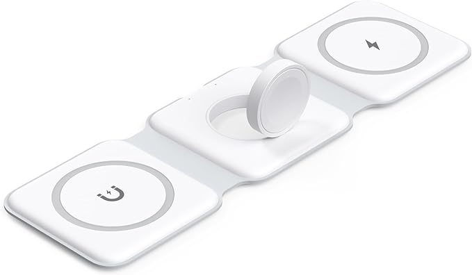 Cargador Wireless 3 en 1,  para múltiples dispositivos Apple o Android, AirPods 4/3/2/Pro, iWatch