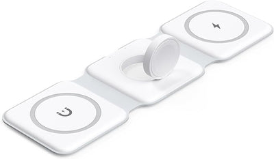 Cargador Wireless 3 en 1,  para múltiples dispositivos Apple o Android, AirPods 4/3/2/Pro, iWatch