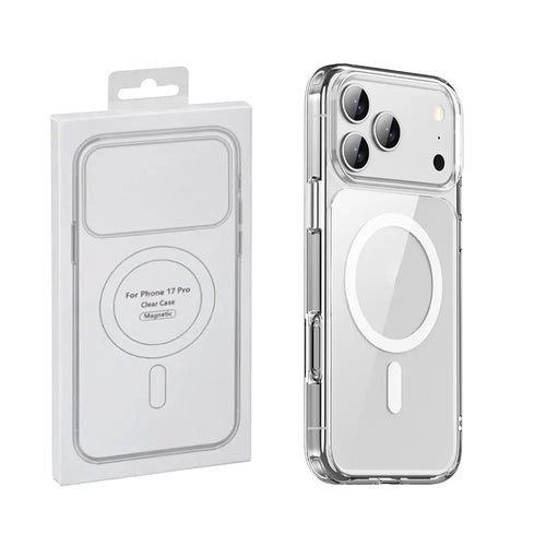 case transparente magsafe iphone 17 pro Ecuador