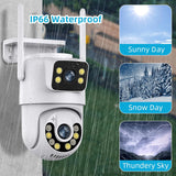 Cámara 360 WiFi con visión nocturna | Seguridad inteligente