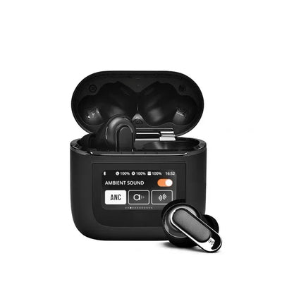 Gobuds V8 JBL PREMIUM Envío GRATIS – Audífonos con pantalla, Cancelación de ruido real, modo ambiente (compatible iOS y Android)