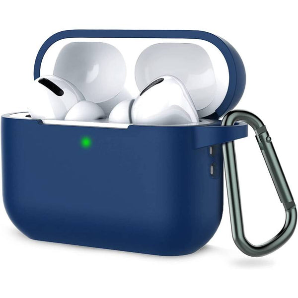 Estuche para AirPods Pro 1, 2, 3 - Case de Silicona Alta Resistencia con Clip | Ecuador