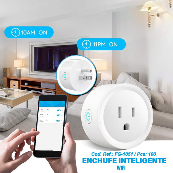Enchufe Inteligente Wifi - Smart Plug - Godeliveri