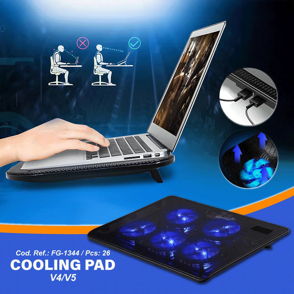 Cooling Pad - Ventilador externo para laptop