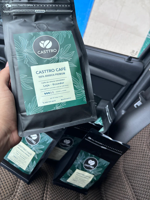 x2 Pack Café CASTTRO GOURMET - 800g Tostado y molido Envío GRATIS