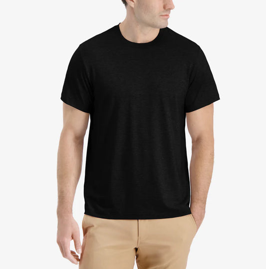 Essentials - Camiseta Negra Básica algodón