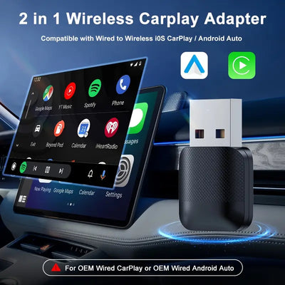 Adaptador Inalámbrico CarPlay / Android Auto  | Ecuador | Envío GRATIS