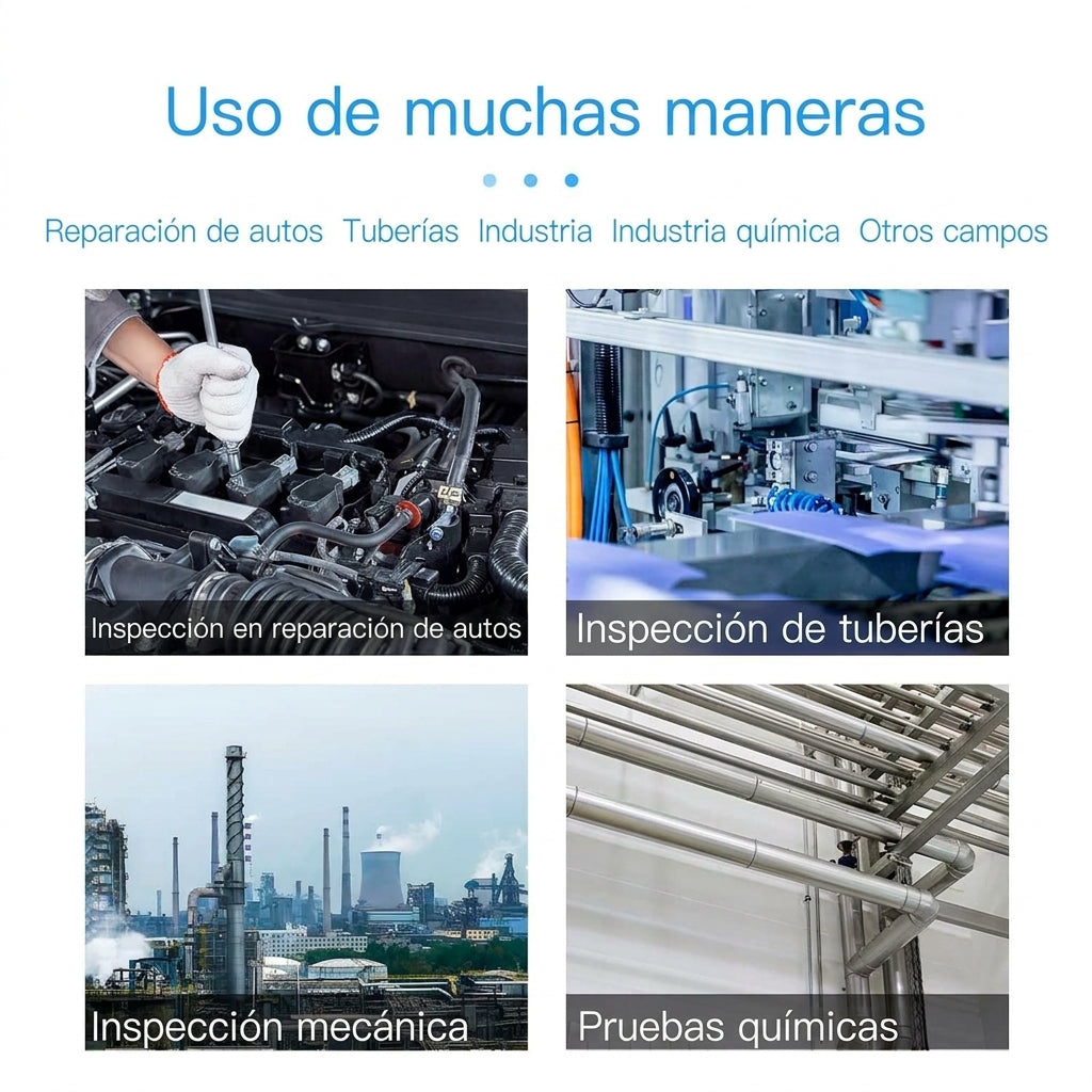 Endoscopio Industrial Automotriz Cámara de Inspección HD 1080p Impermeable con Luz LED | Ecuador | Envío GRATIS