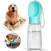 Botella Portátil de Agua para Perros 330ml con Bebedero Integrado - Anti Derrames | Operación Una Mano | Ecuador