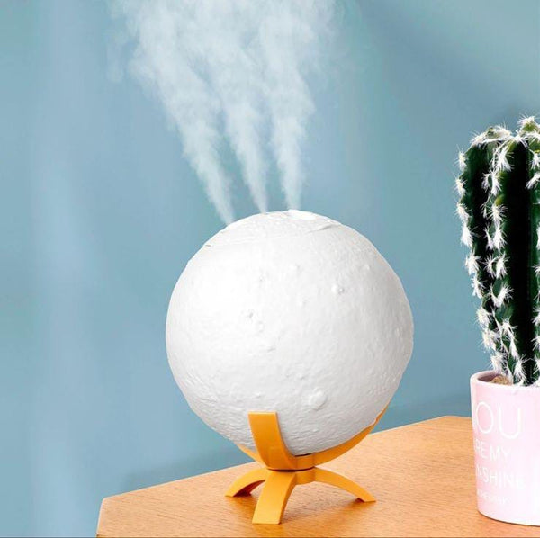 Humidificador Mini con Forma de Luna – Relaja, Decora y Mejora el Aire