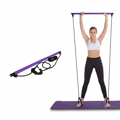 set-pilates-barra-acolchada-correas-estiramiento-core-gluteos-brazos-ecuador
