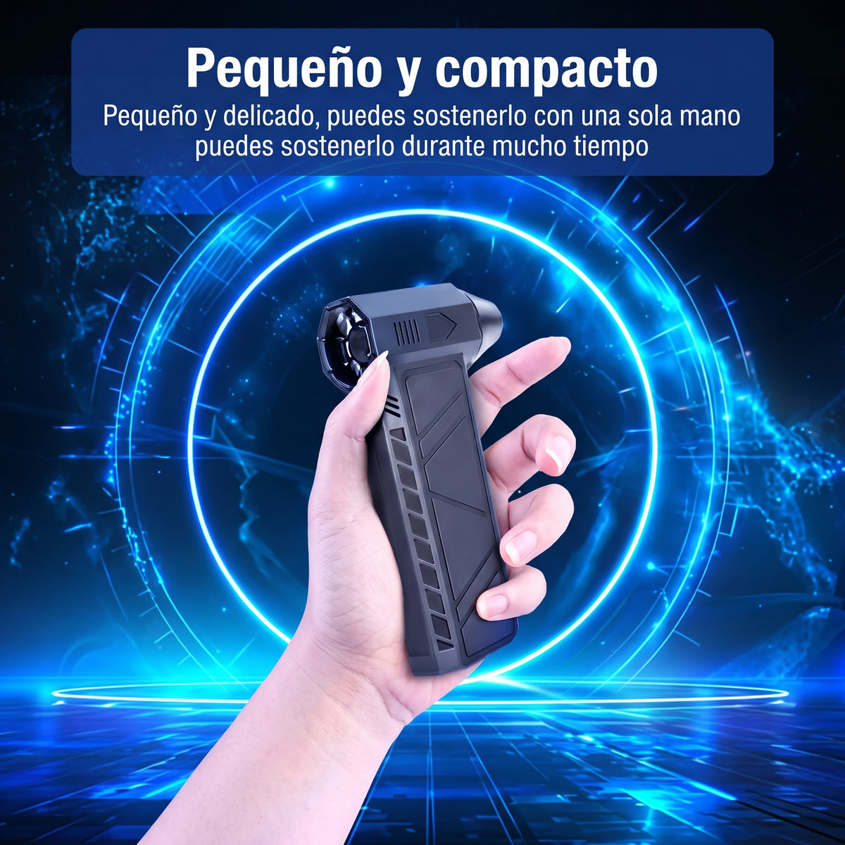[Envío GRATIS LIMITADO] Soplador de Aire Comprimido Turbina Inalámbrico 130,000 RPM - Limpieza Electrónica y Outdoor | Batería 5000mAh | Ecuador