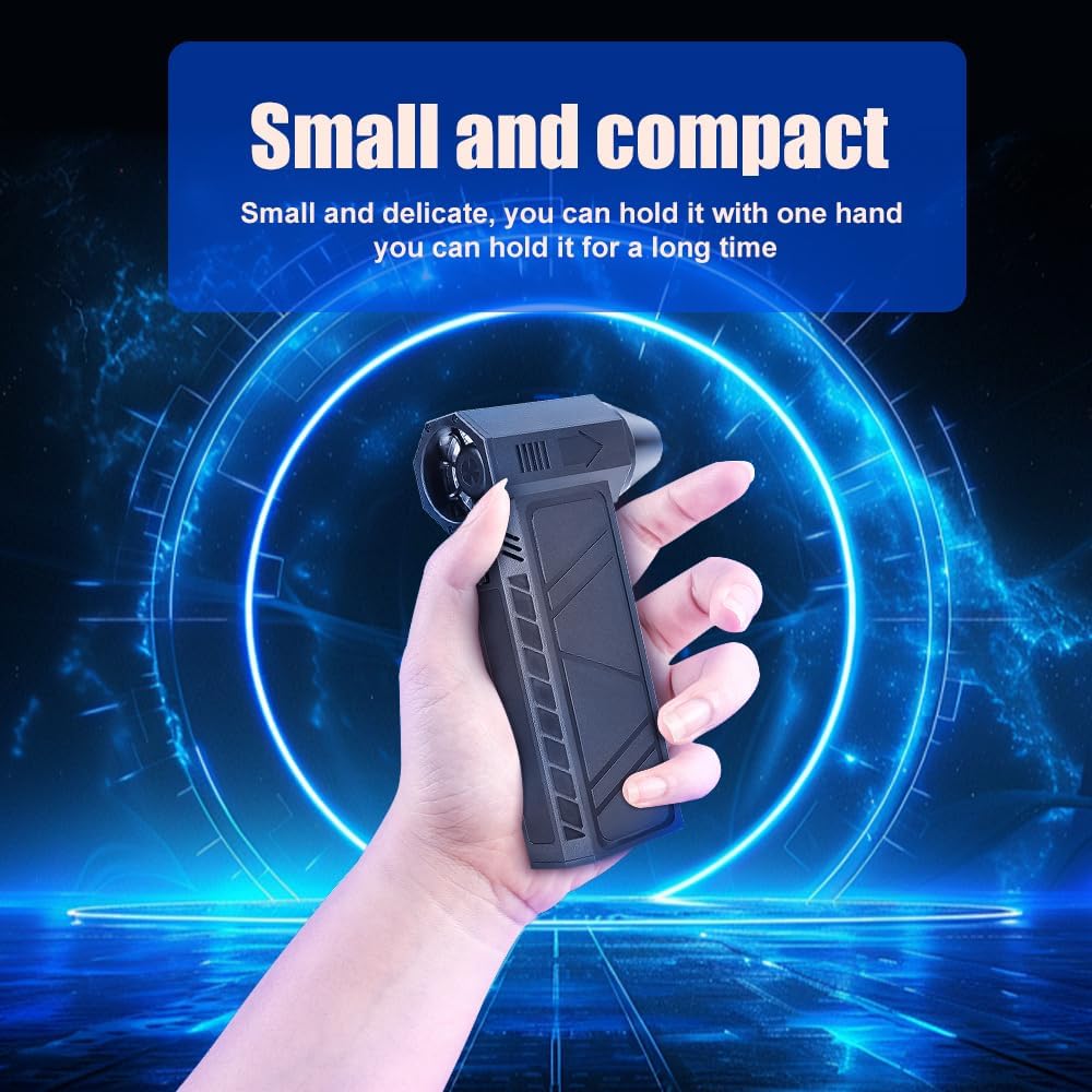 Soplador de Aire Comprimido Inalámbrico 130,000 RPM - Limpieza Electrónica y Outdoor | Batería 5000mAh | Ecuador