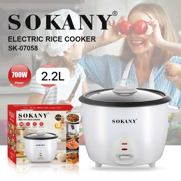 Olla Arrocera Eléctrica 2.2L 800W – Arroz Perfecto sin Complicaciones