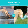 Botella Portátil de Agua para Perros 330ml con Bebedero Integrado - Anti Derrames | Operación Una Mano | Ecuador