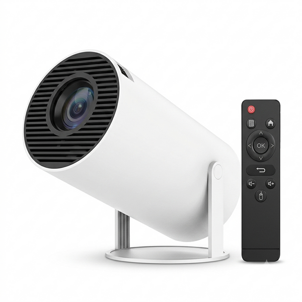 [Envío GRATIS] Proyector LED Android 11 Ultra HD con WiFi y Bluetooth 5.0 - Netflix, YouTube y Play Store | 2GB RAM 16GB | Ecuador