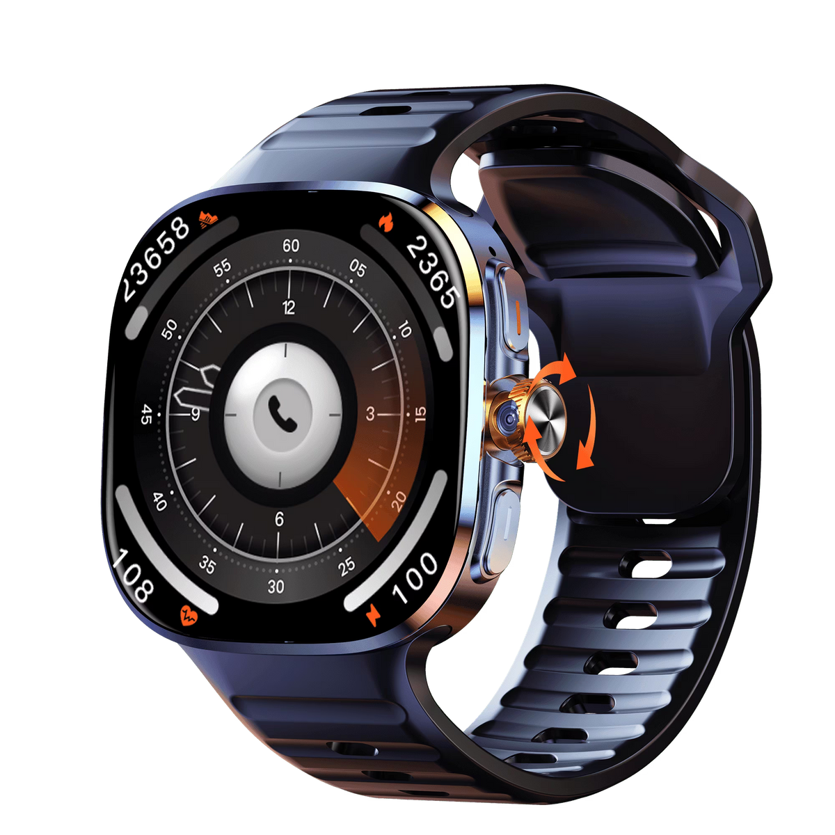 Reloj Inteligente M99 Pantalla AMOLED 6.1 cm con Cámara Giratoria 190°, Android 10 y Batería 2100 mAh | Ecuador