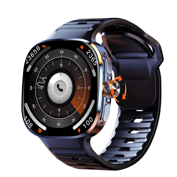 Reloj Inteligente M99 Pantalla AMOLED 6.1 cm con Cámara Giratoria 190°, Android 10 y Batería 2100 mAh | Ecuador