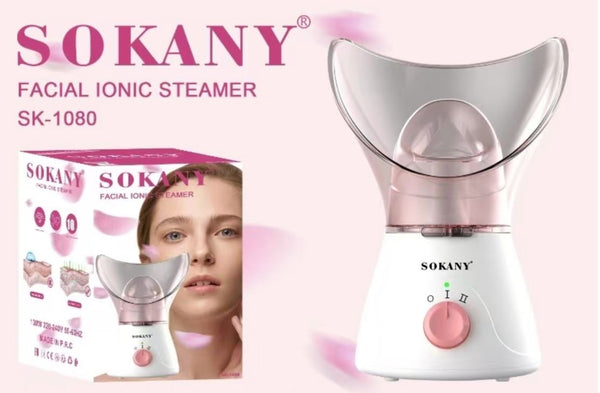 Vaporizador Facial Iónico – Limpieza Profunda y Hidratación en Casa
