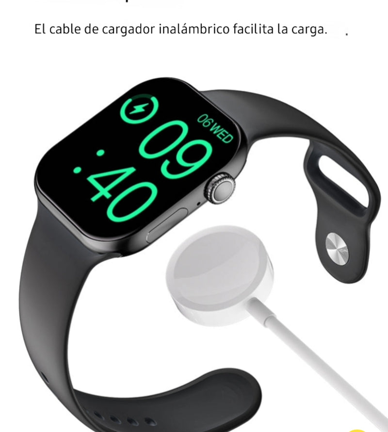 Smartwatch Watch 11 Pro con ChatGPT AI Smart Dial - Llamadas Bluetooth, WhatsApp y NFC | Pantalla AMOLED 2.07" | Ecuador